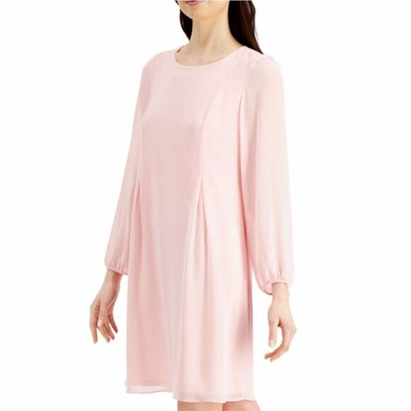 BRAND NEW NINE WEST LONG-SLEEVE SHIFT DRESS - Picture 2 of 16